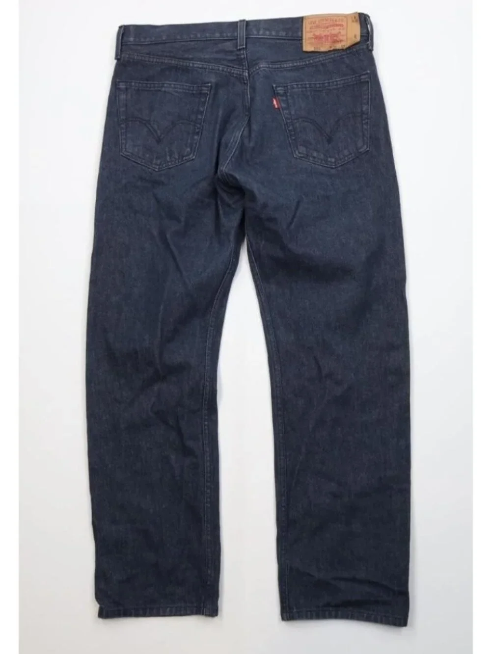 Vintage Y2K Levis 501xx Mens 36x32 Faded Button Fly Original Fit Denim Jeans